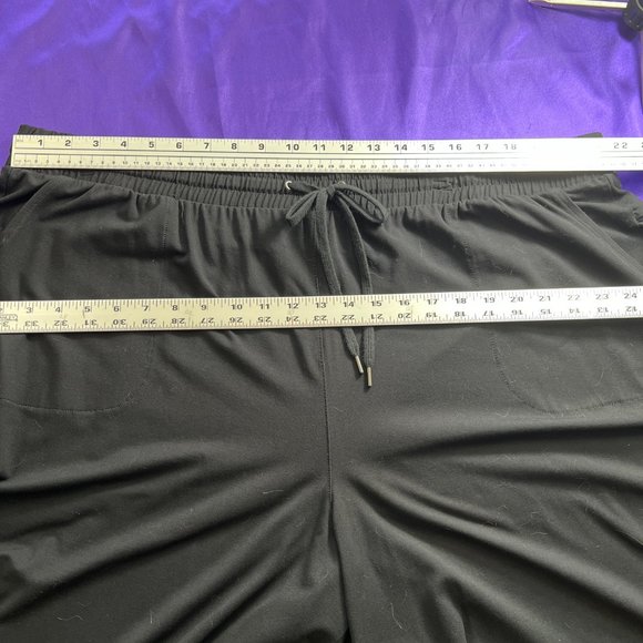 📌Tek Gear Rayon Mix Very Comfy Culottes with Elastic Waistline and Pockets - Picture 10 of 16